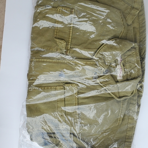 NWT Free People Green Seize The Day Jacket - Picture 3 of 3